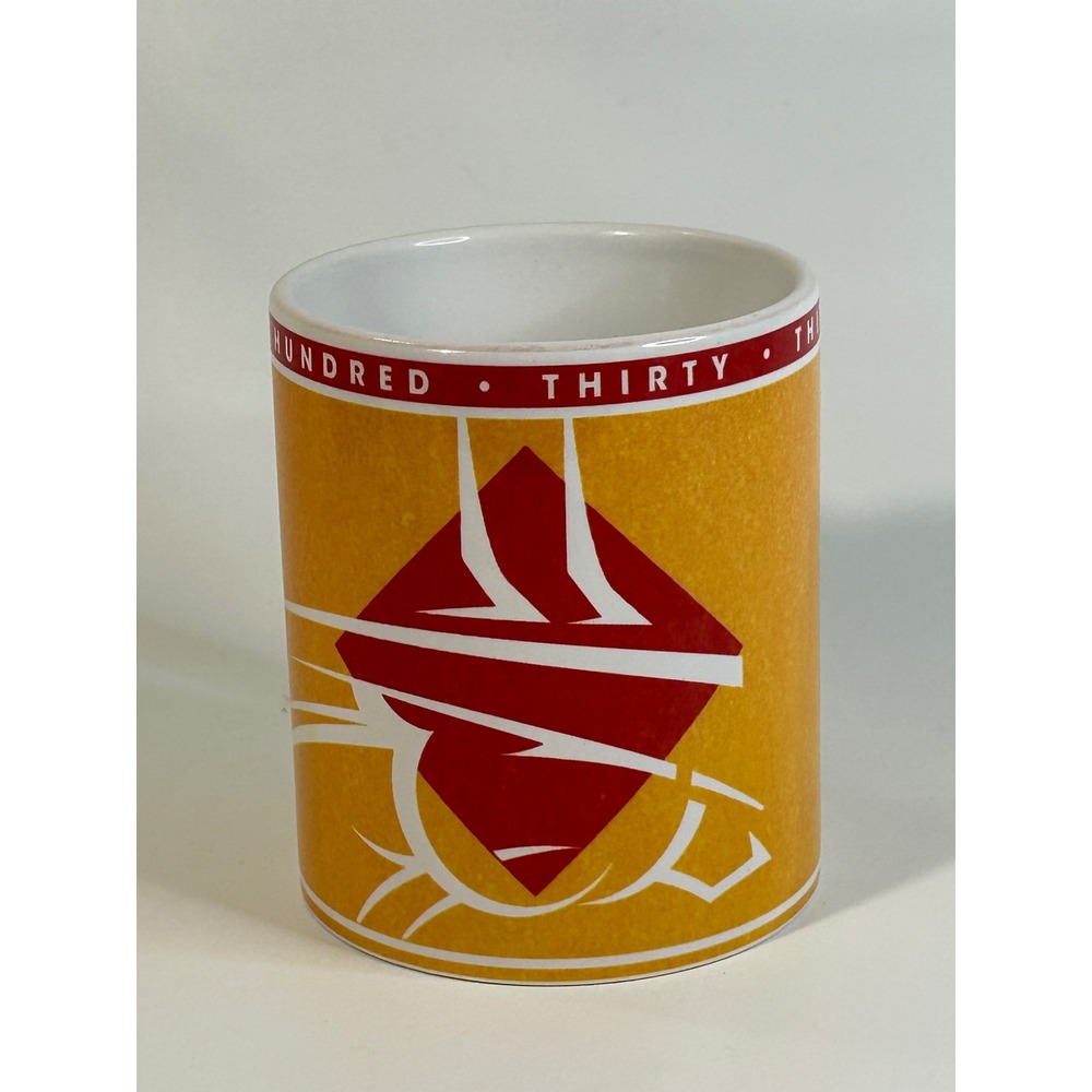 Kentucky Derby 133 Churchill Downs 2007 Commemorative Coffee Mug M Ware Yellow‎